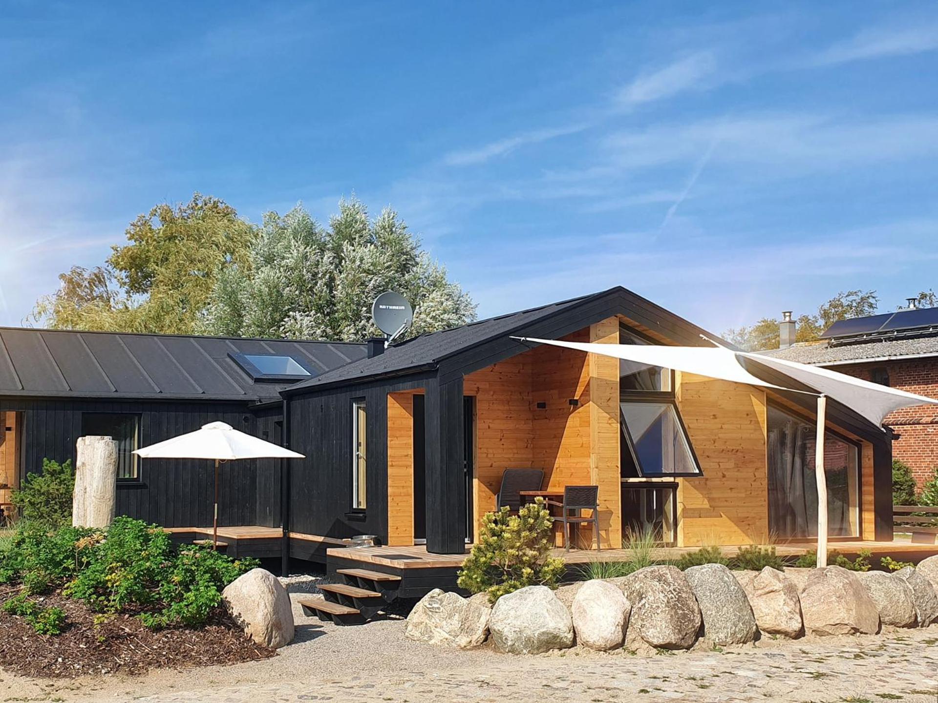 Werder Chalet -- Wolke 7 -- Ostsee-Strand 150M I Sauna I Ekamin I Tiny House Fuer 2 Personen I By "Meyers Am Meer" Boiensdorf Exterior foto
