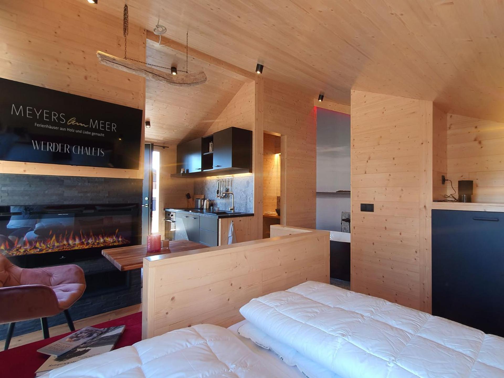 Werder Chalet -- Wolke 7 -- Ostsee-Strand 150M I Sauna I Ekamin I Tiny House Fuer 2 Personen I By "Meyers Am Meer" Boiensdorf Exterior foto